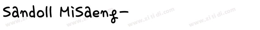 Sandoll MiSaeng字体转换
